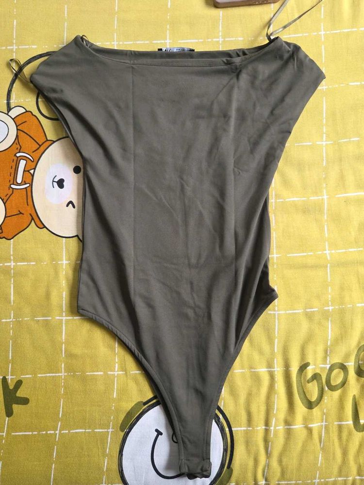 Olive Green Bodysuit