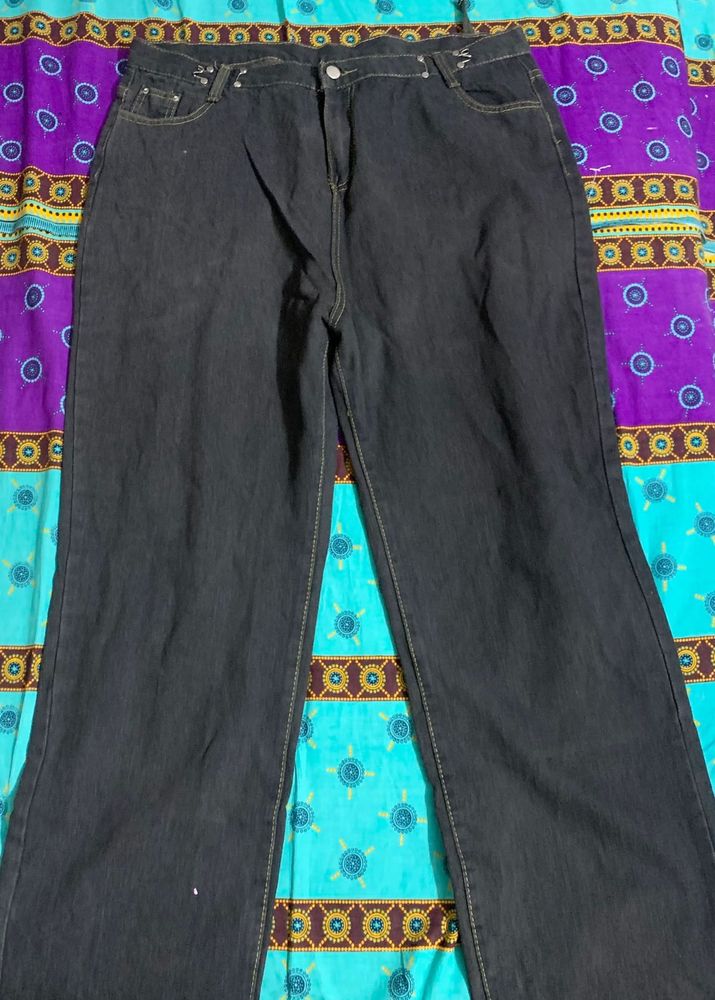 Classic Grey Denim Jeans