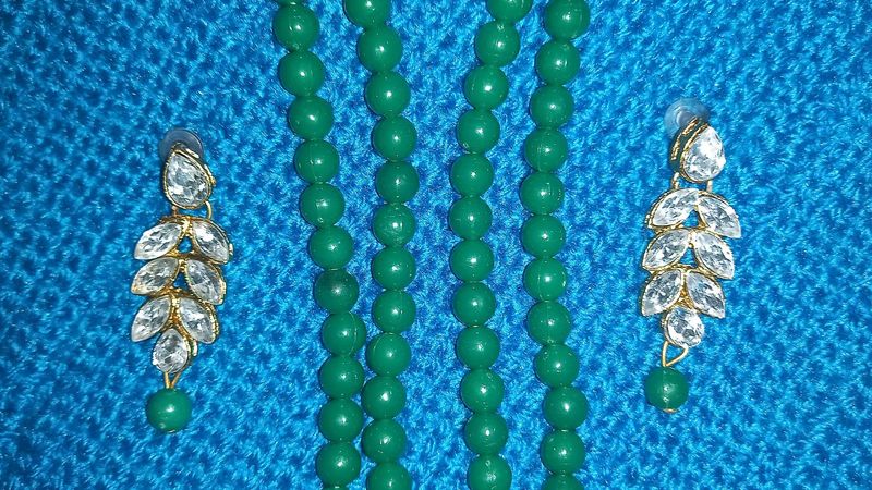 Necklace With Earings