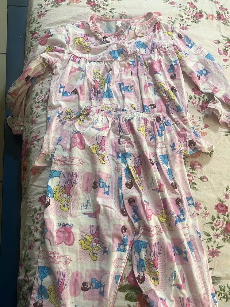 Cute Princess Pajama Set