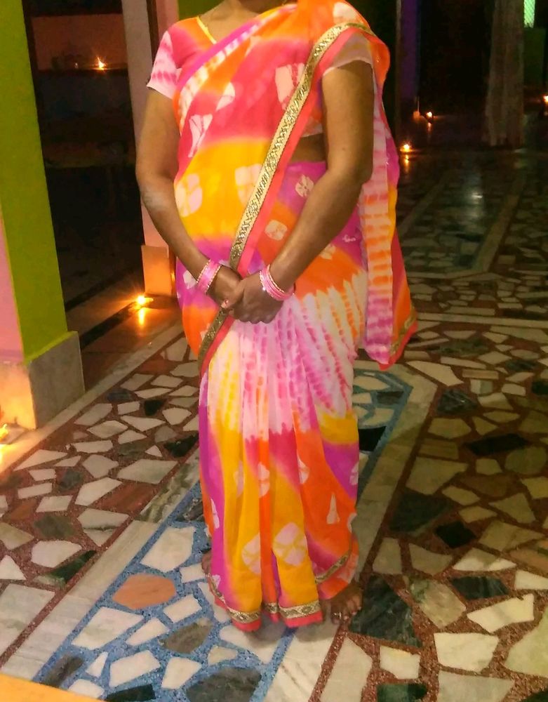 Georgette Saree