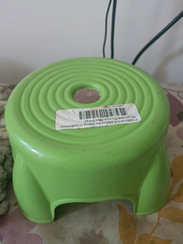 Kids Stool With Plate Combo