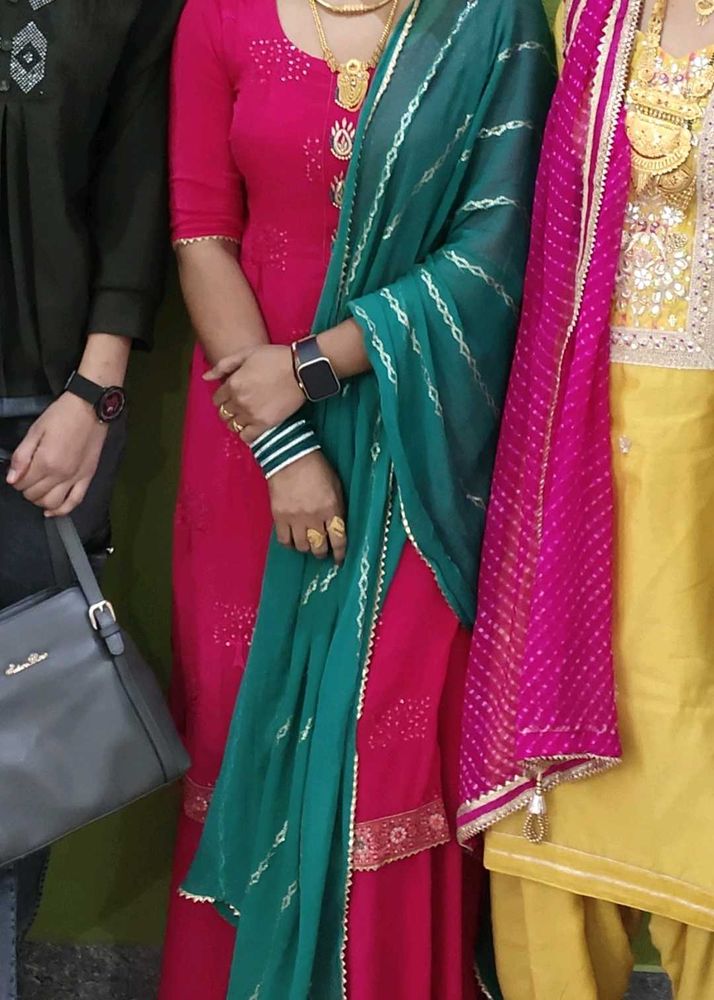 💐kurti pent with dupatta