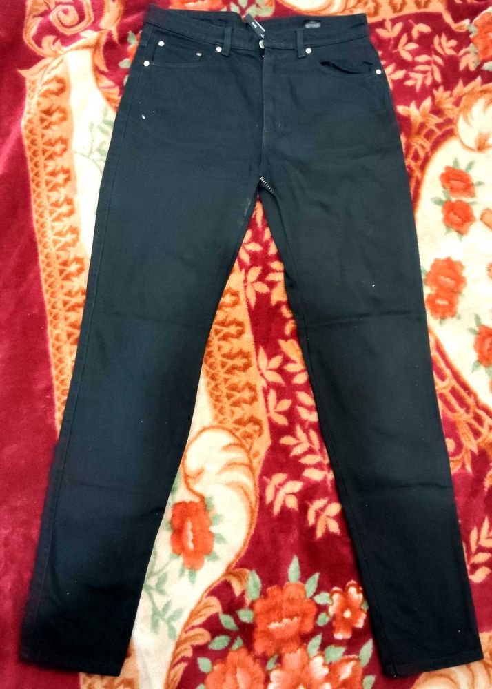 Stylish Black Denim Jeans