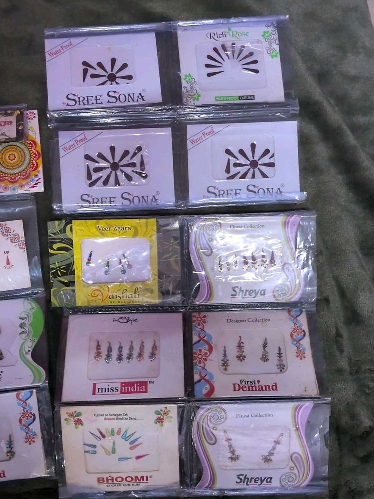 Assorted Bindi &amp; Tattoo Packs