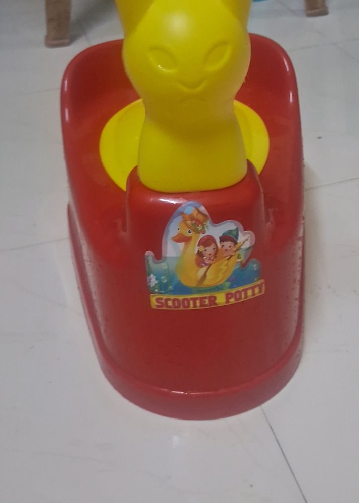 Scooter Potty Pot