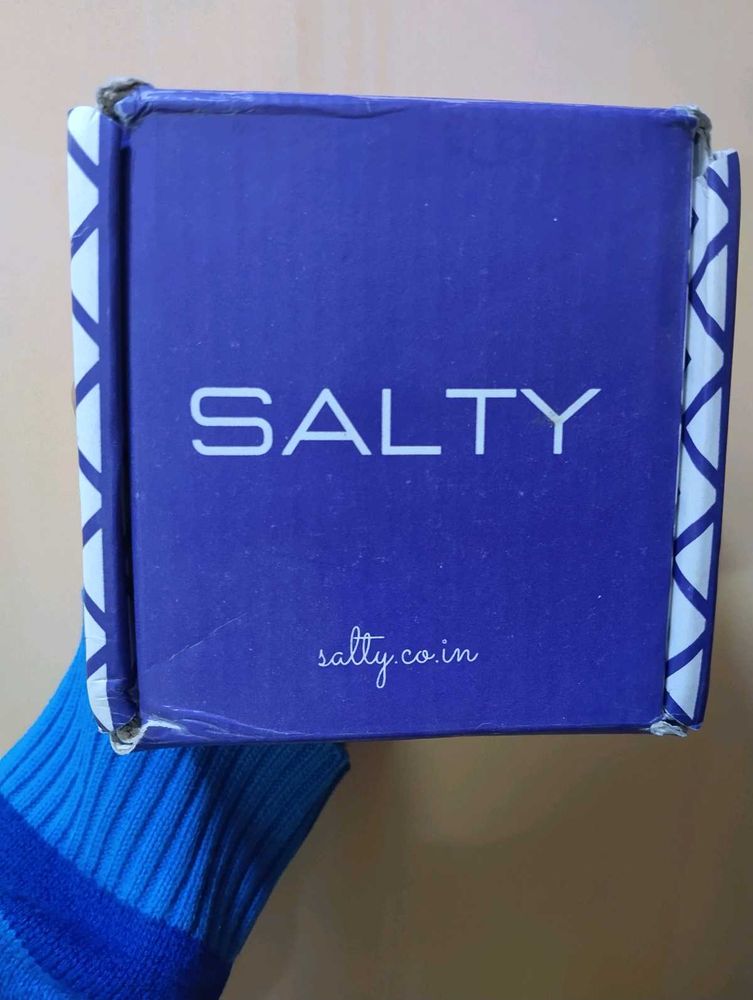 SALTY Silver Heart Necklace – New | Original Box