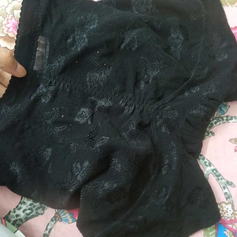 Black Lace Shapewear Shorts