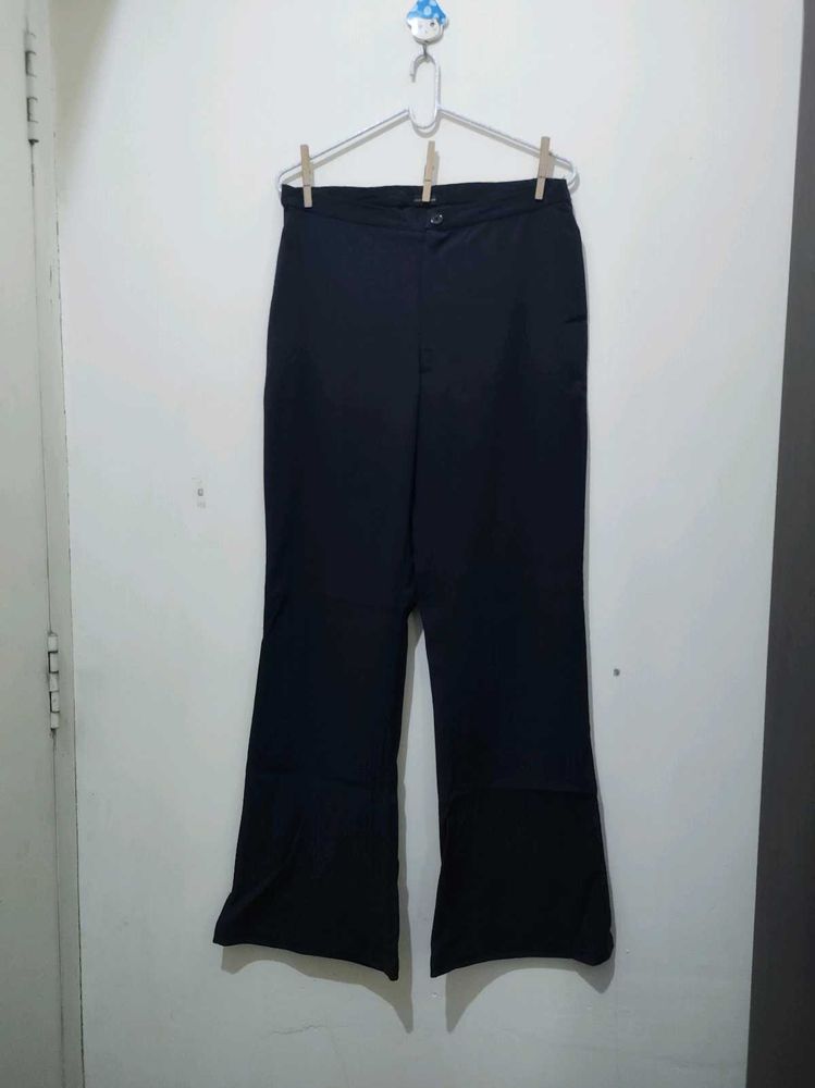 2PlyChinos almost black bootcut pant trouser