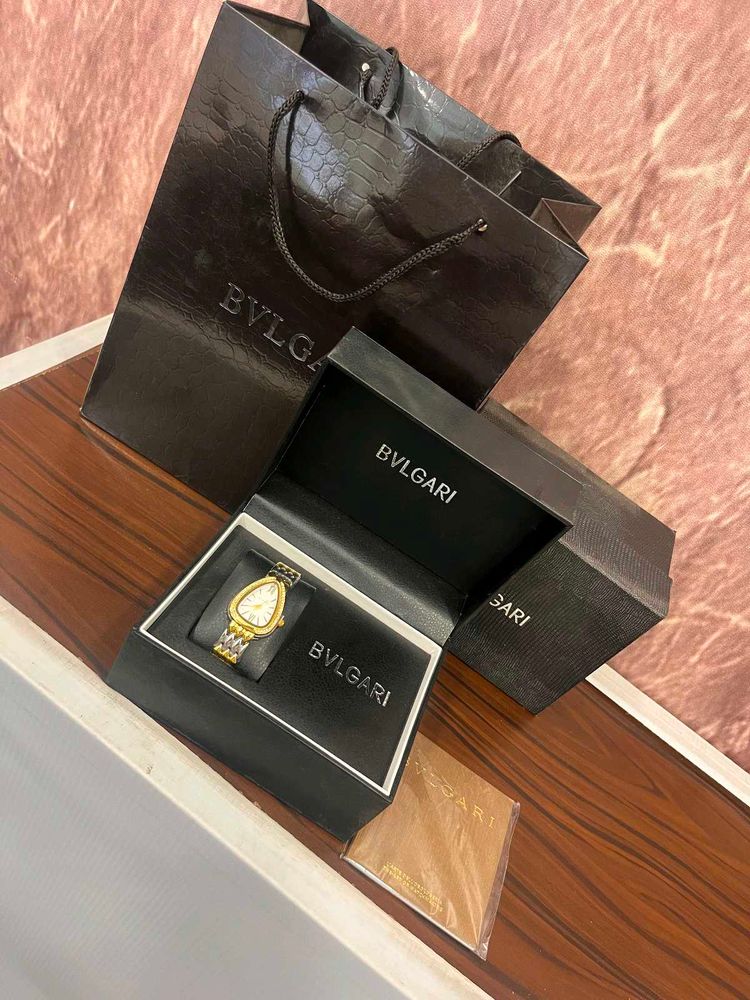 Bvlgari Watch - Elegant Gold &amp; Silver Design