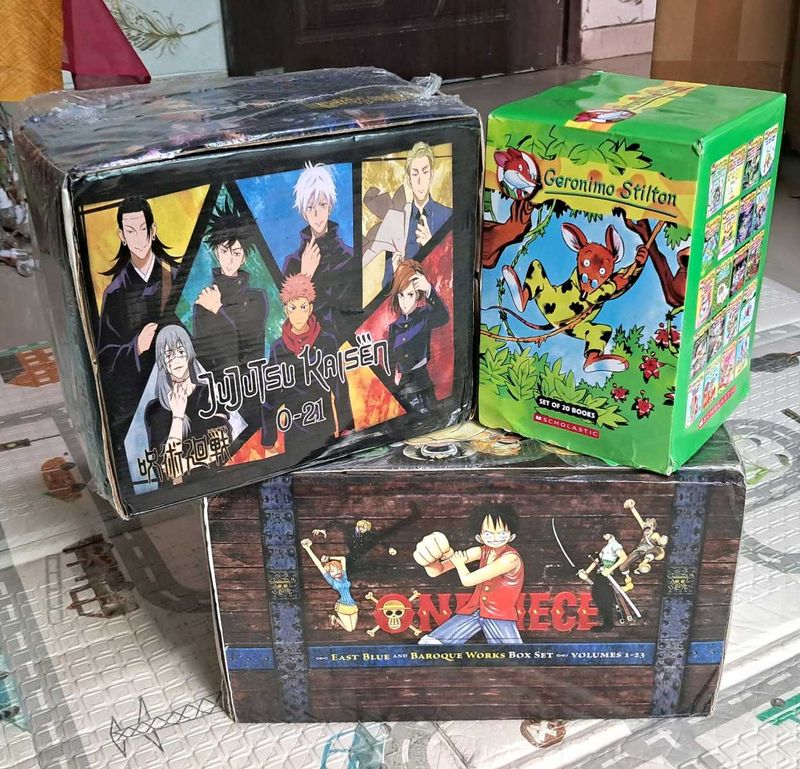 One Piece, Jujutsu Kaisen, Geronimo Stilton