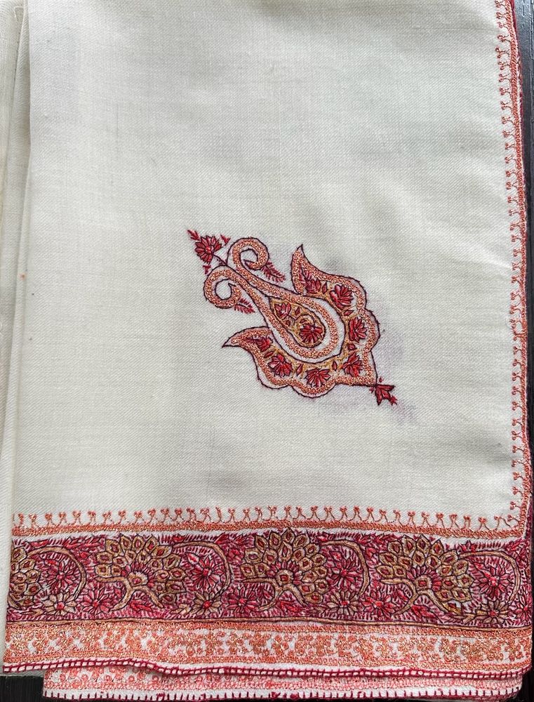 Kashmiri Semi Pashmina Shawl