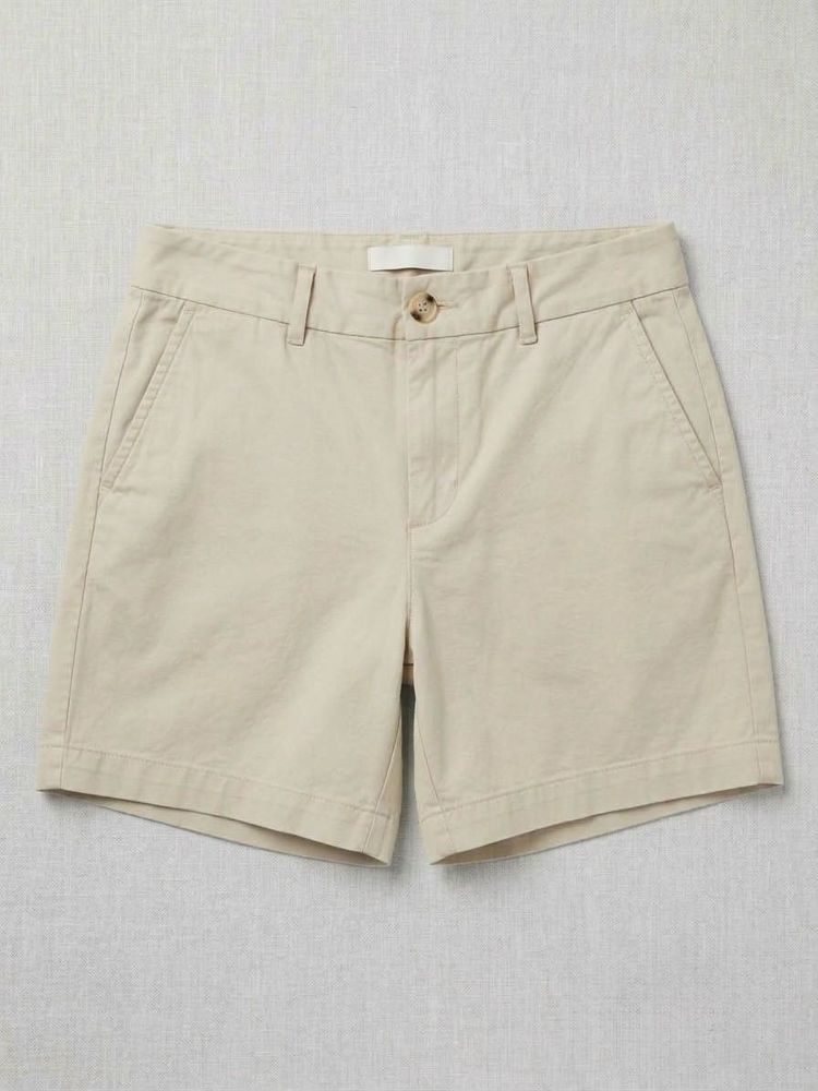 Classic Beige Chino Shorts
