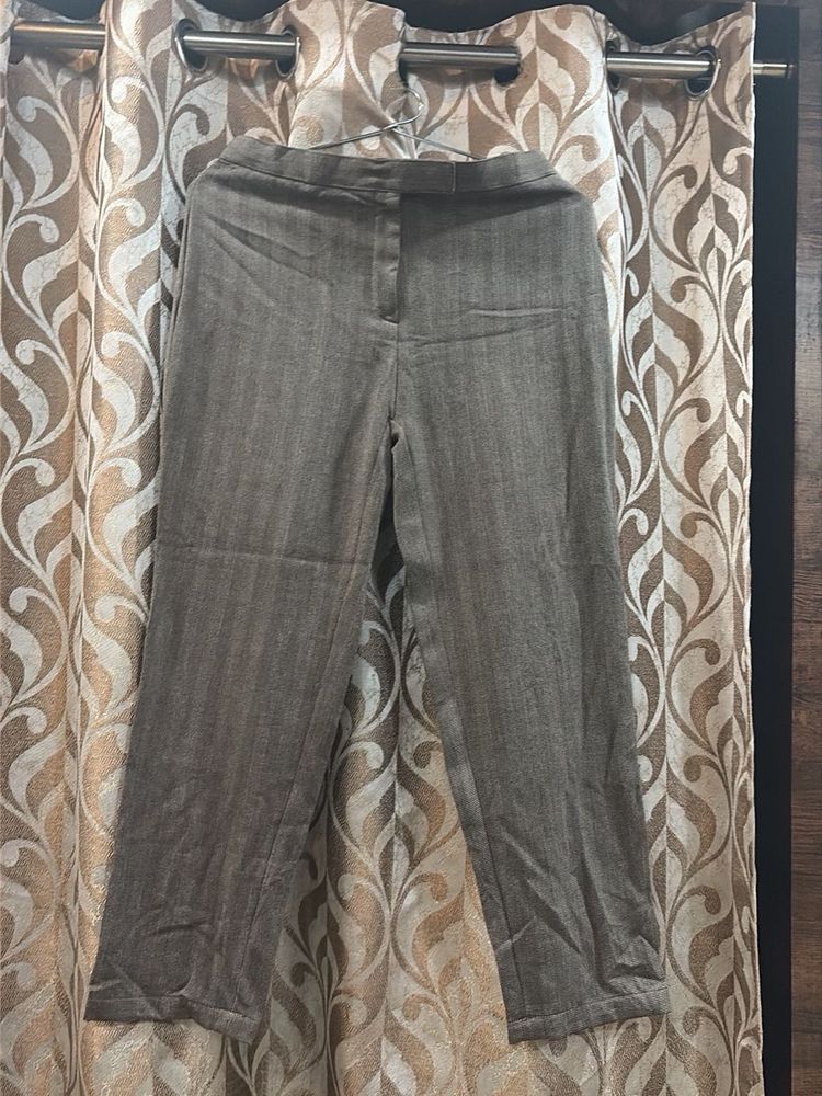 Classic Women's Herringbone Trousers