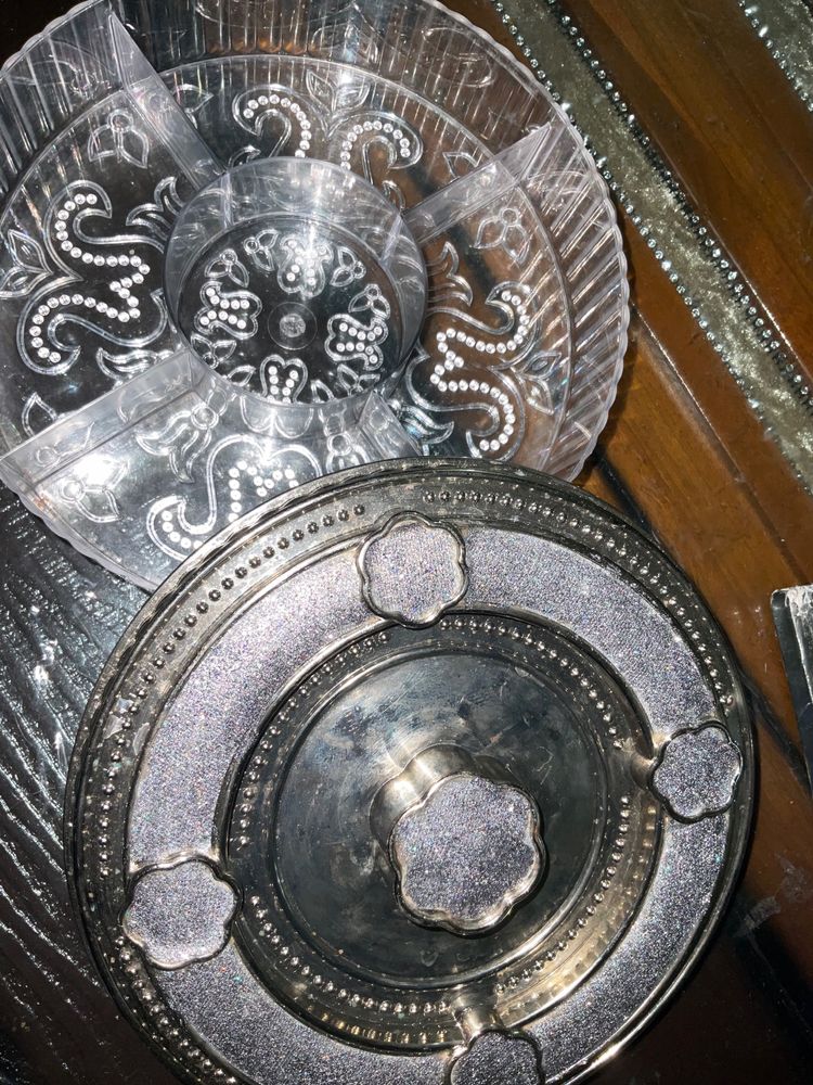 dry fruit or multipurpose silver box