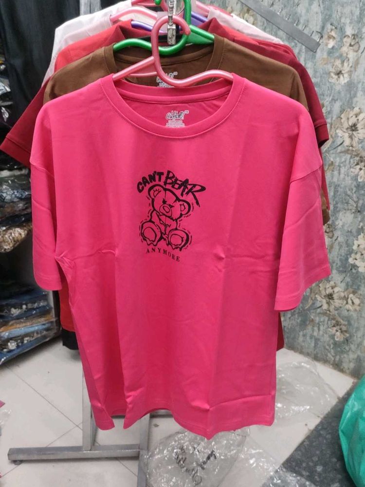 Pink Bear Graphic Tee