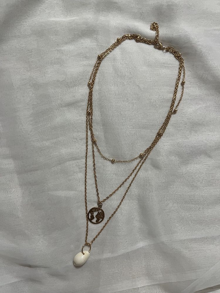 Combo Layered Jewellery | Golden &amp; Silver Necklace