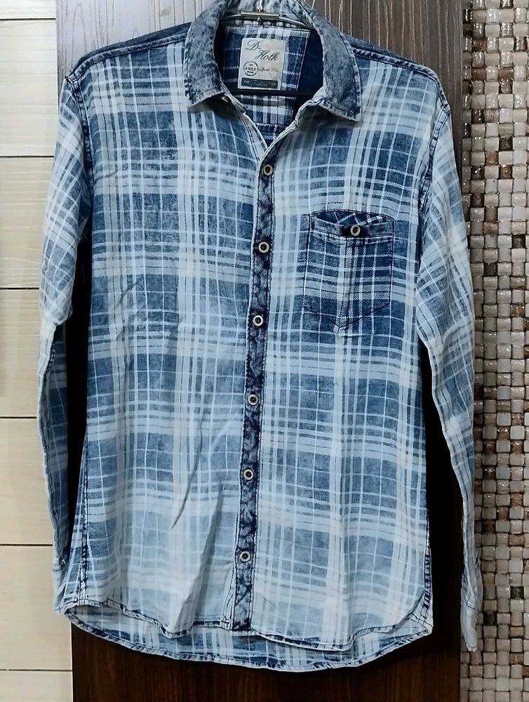 Set Of 2 Men's Cotton Shirts