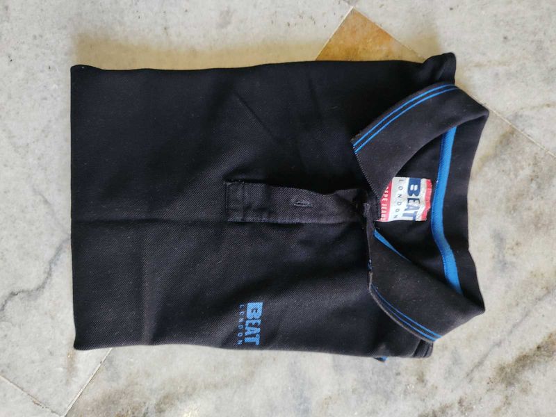 Men's Black Beat London Polo Shirt
