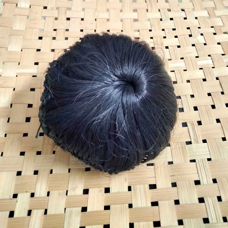 Black Hair Bun Extension