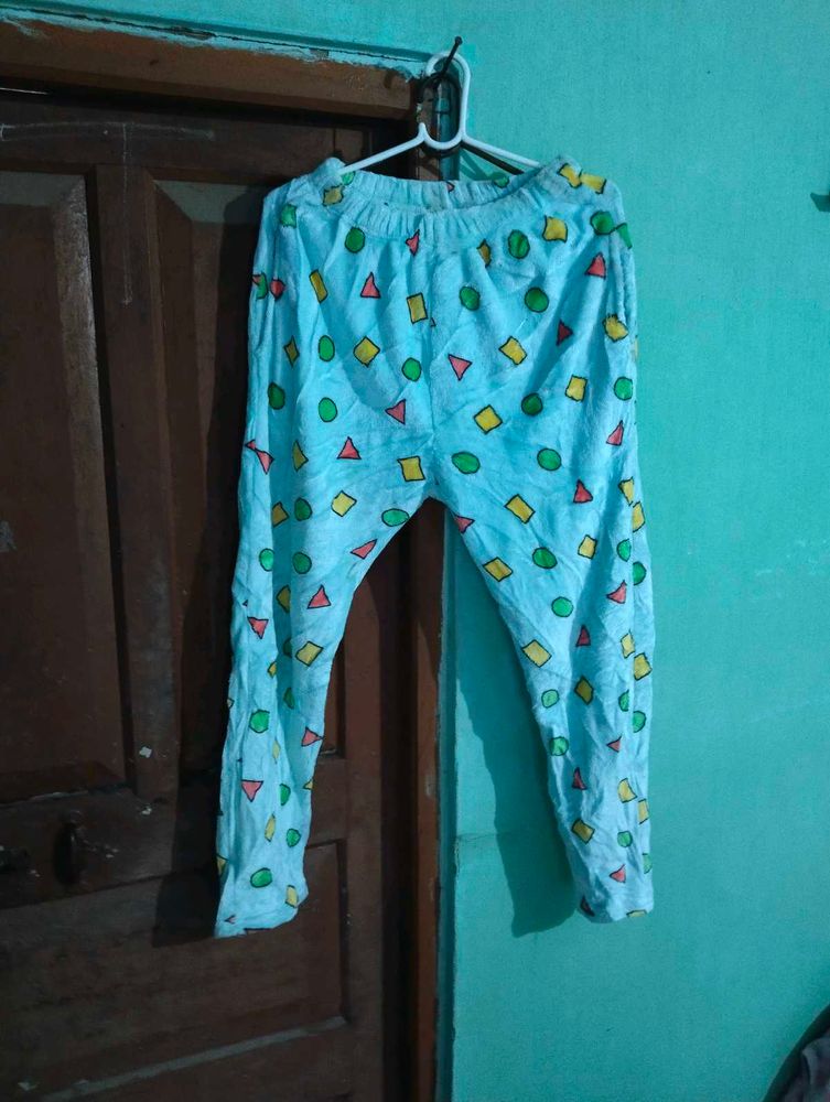 length 38,Cute Cartoon Print Pajama Pants
