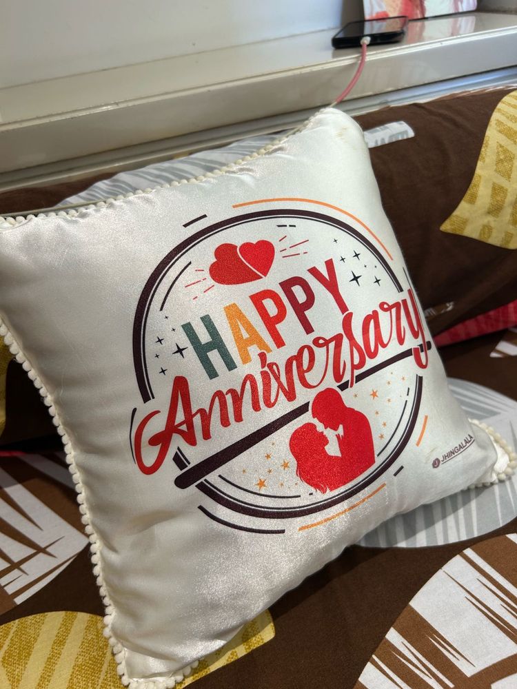 Anniversary Cushion Pillow+ Cover
