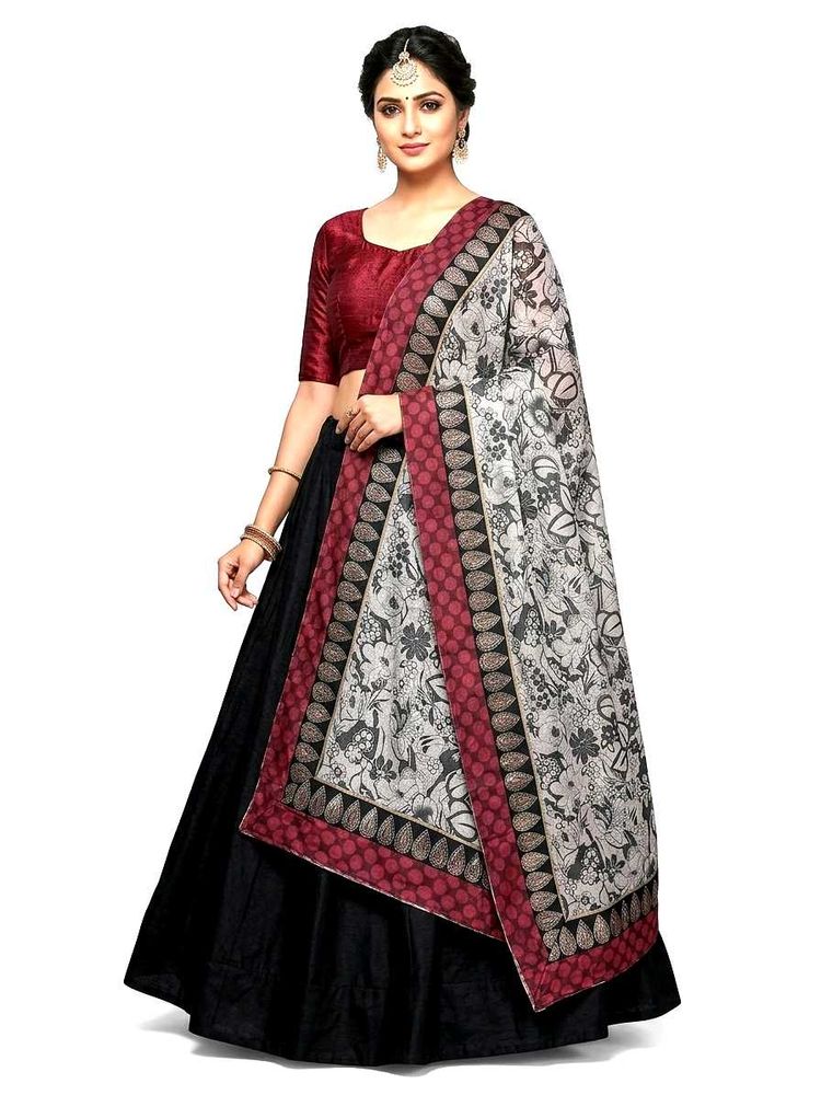 Elegant printed dupatta