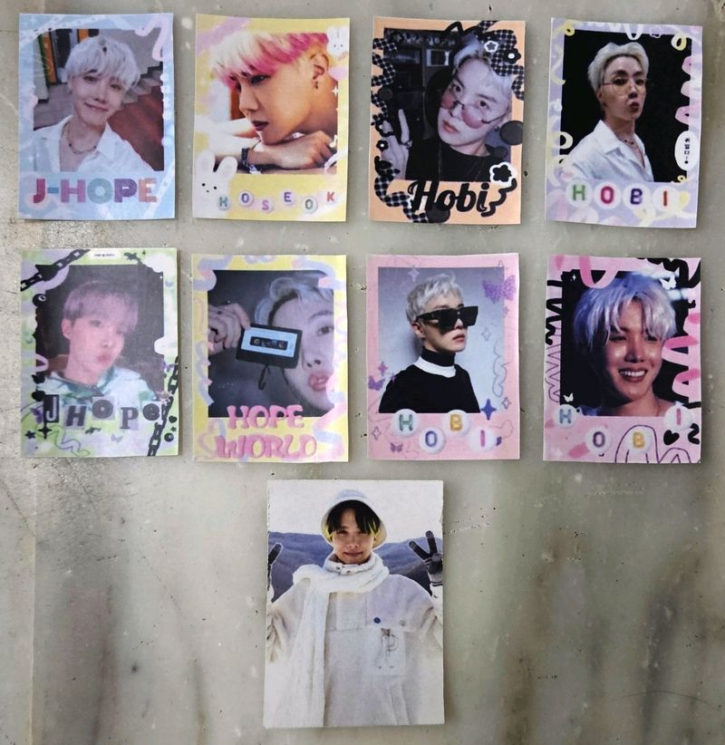 BTS Jhope Sticker Set