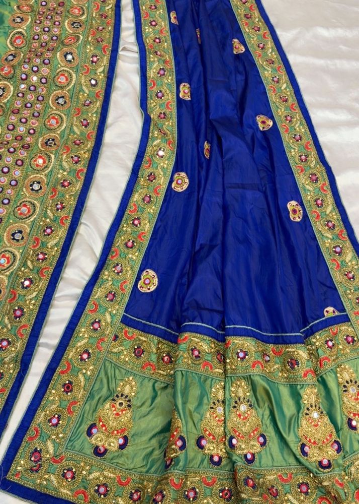 Stunning Embroidered Silk Saree