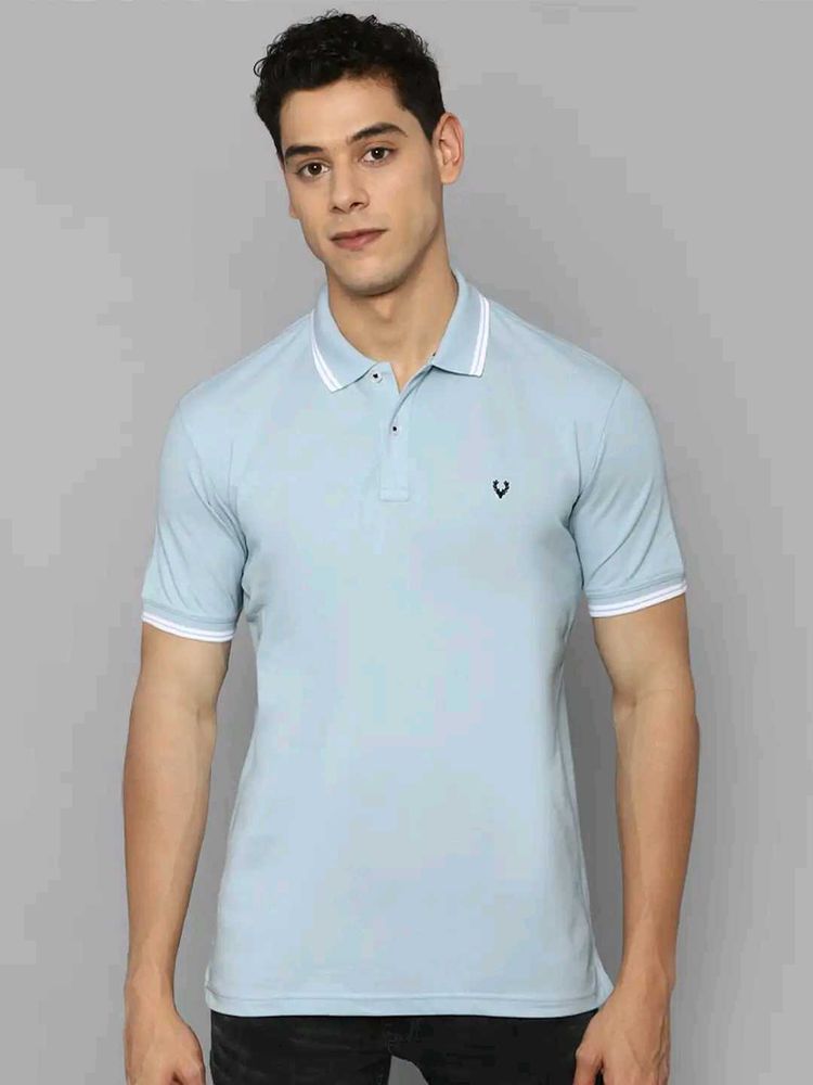 Men's Light Blue Polo T-Shirt