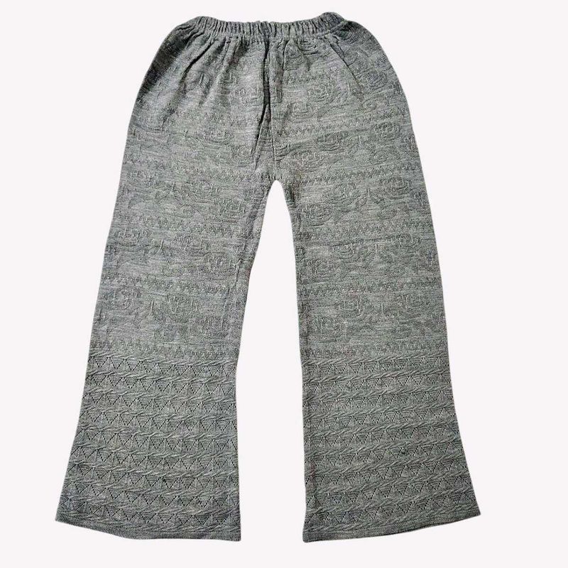 Stylish Grey Patterned Palazzo Pants 🆕 NWOT 🫶 2X