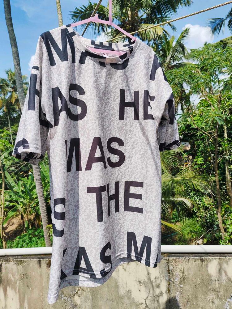 Oversized Graphic Print T-Shirt