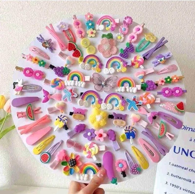 14 pcs Mix Design Girlish Hairclips set