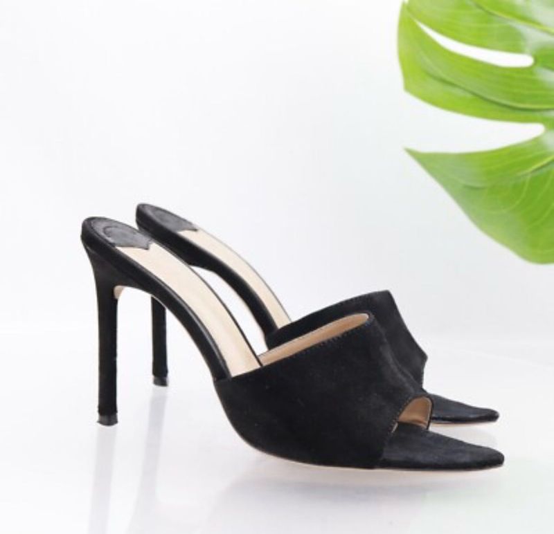 Designer Leather Mules