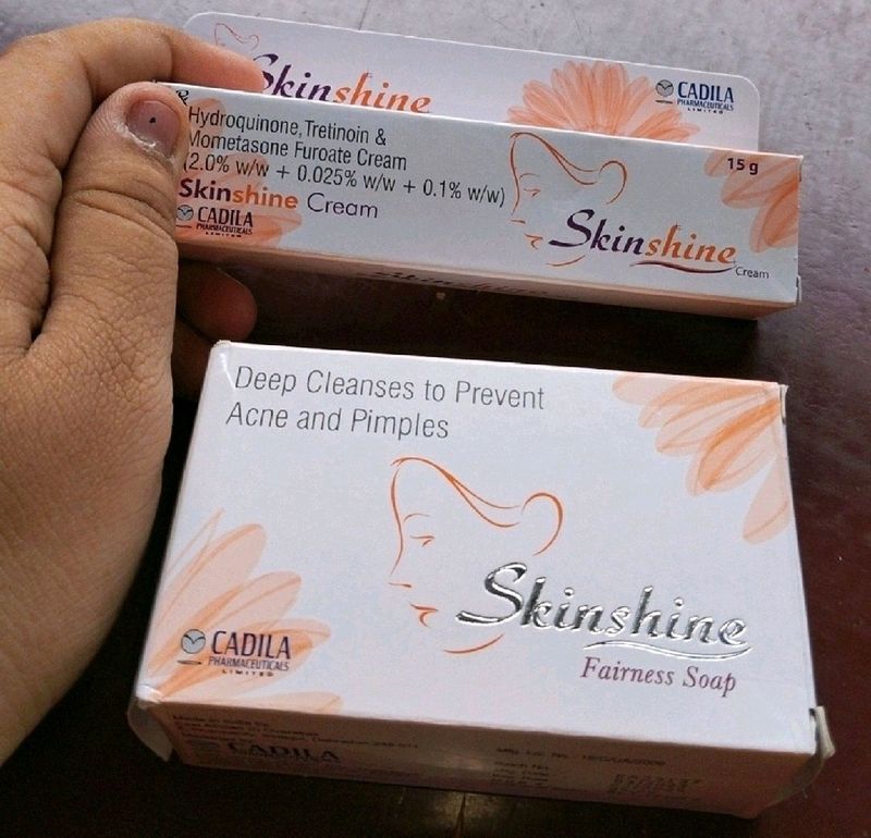 Skinshine Cream + Soap