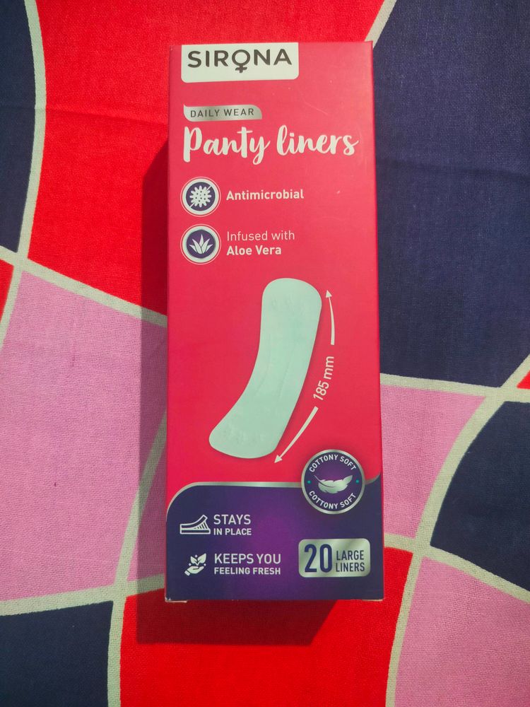 Sirona Daily Wear Panty Liners 20 Pcs (185mm) Larg