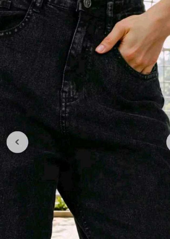 Black Denim Jeans