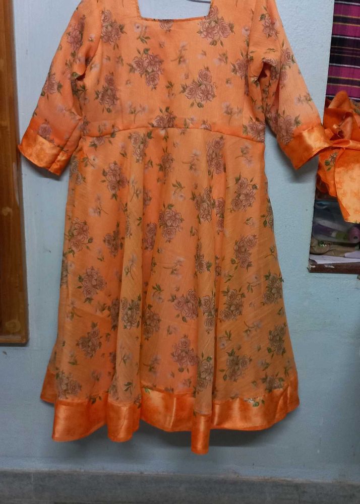 Stitched umbrella kurti