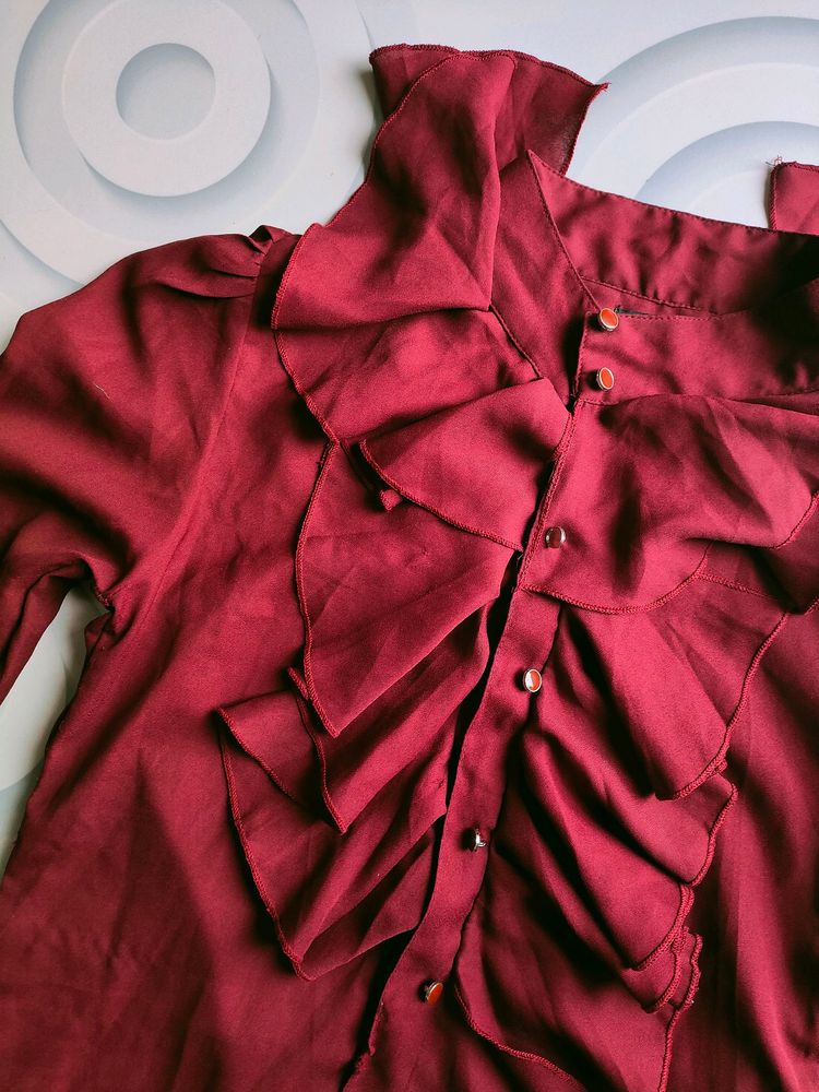 La Zoiere Marron Stylish Shirt/Top