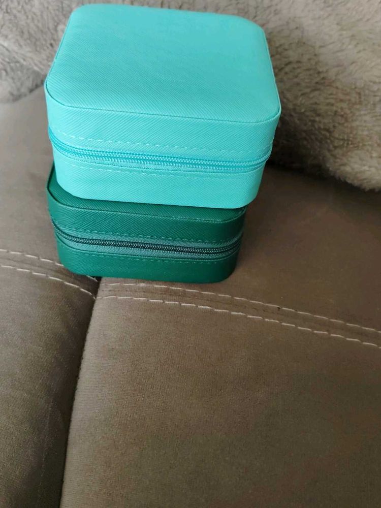 Set of 2 Travel Jewelry Cases