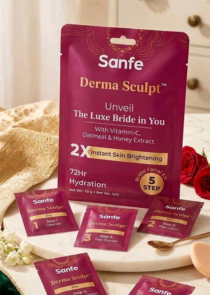 Sanfe Derma Sculpt Bridal Facial Kit