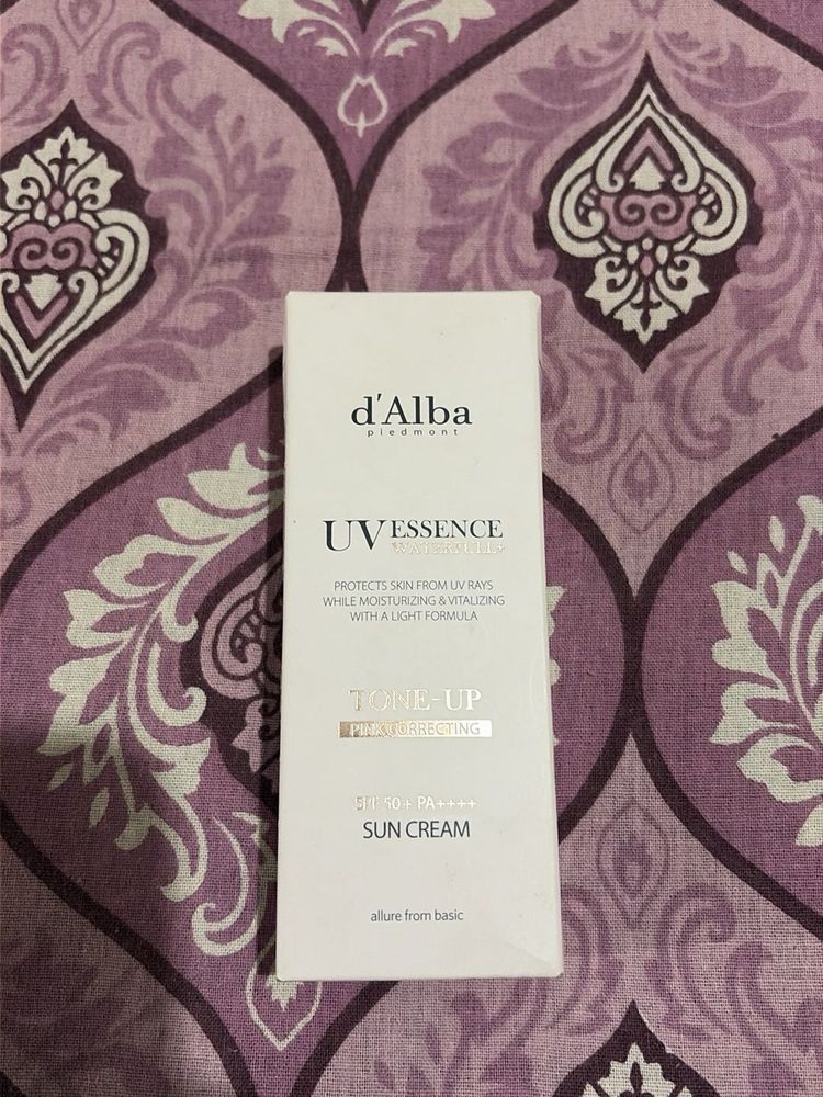 d'Alba UV Essence Tone-Up Sun Cream