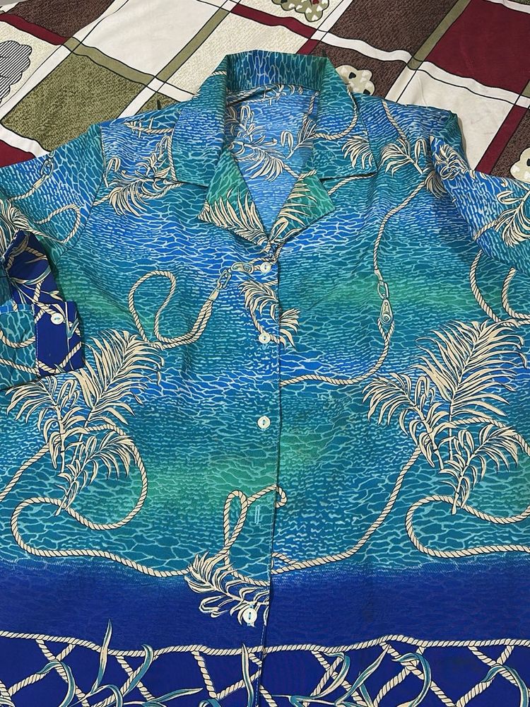 Tropical Print Shirt