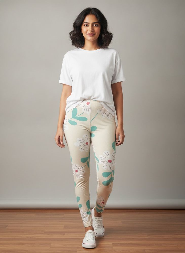 Floral Print Leggings