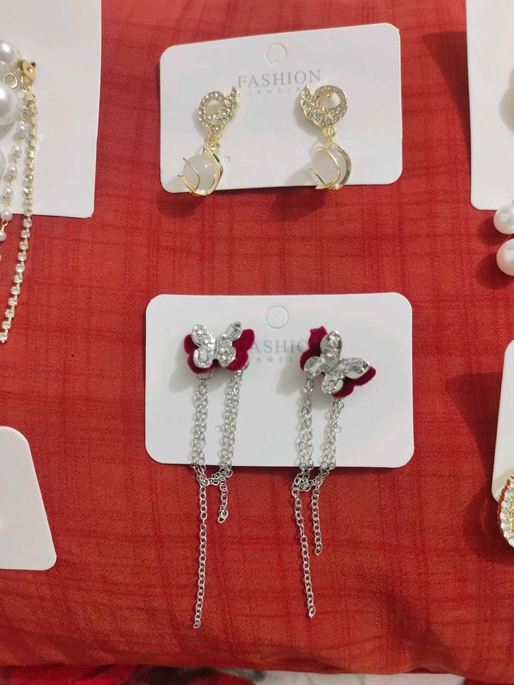 Combo of Korean and Trending Earrings