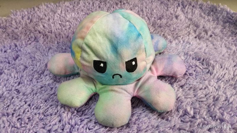 Reversible Octopus Plushie