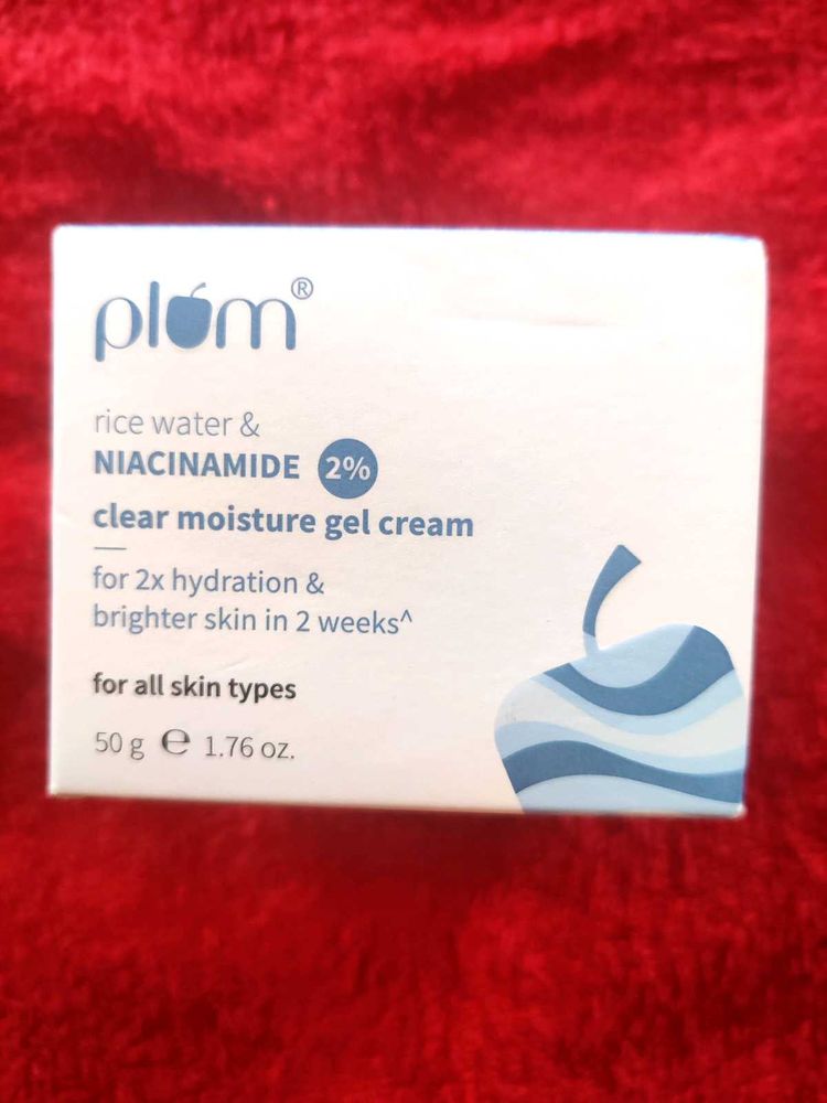Plum Rice Water &amp; Niacinamide Gel Cream