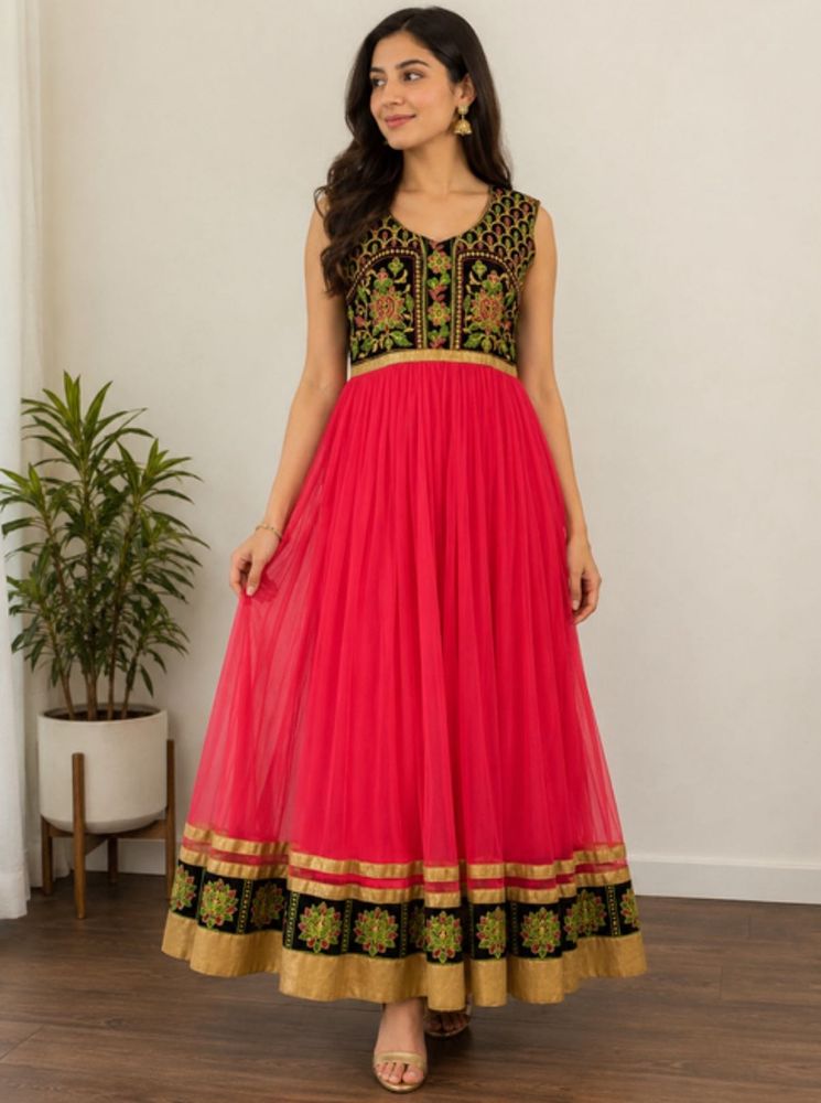 Beautiful Embroidered Ethnic Gown