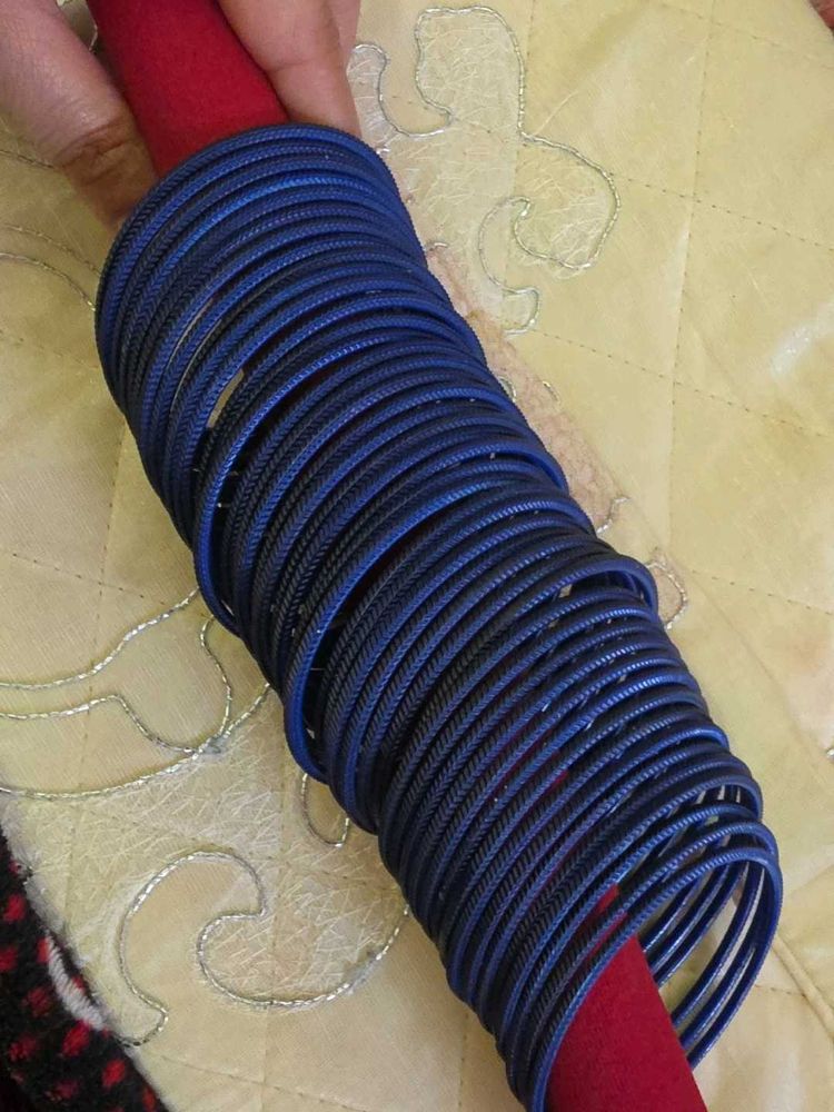 46 Set of Blue Bangles