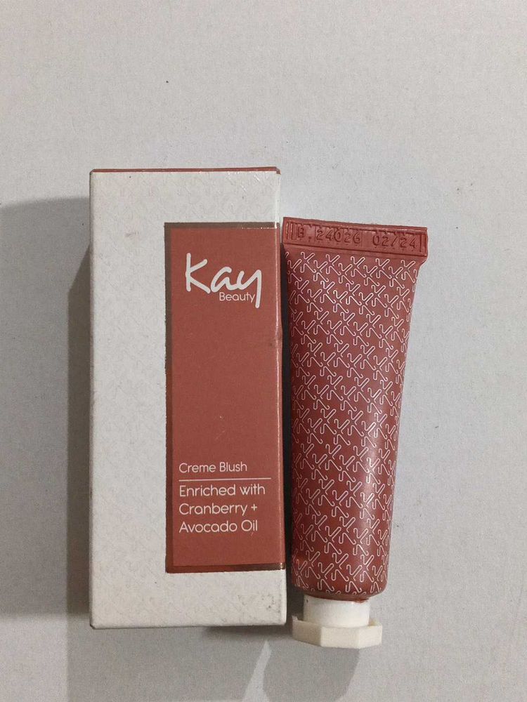 Kay Beauty Creme Blush-cosy coral